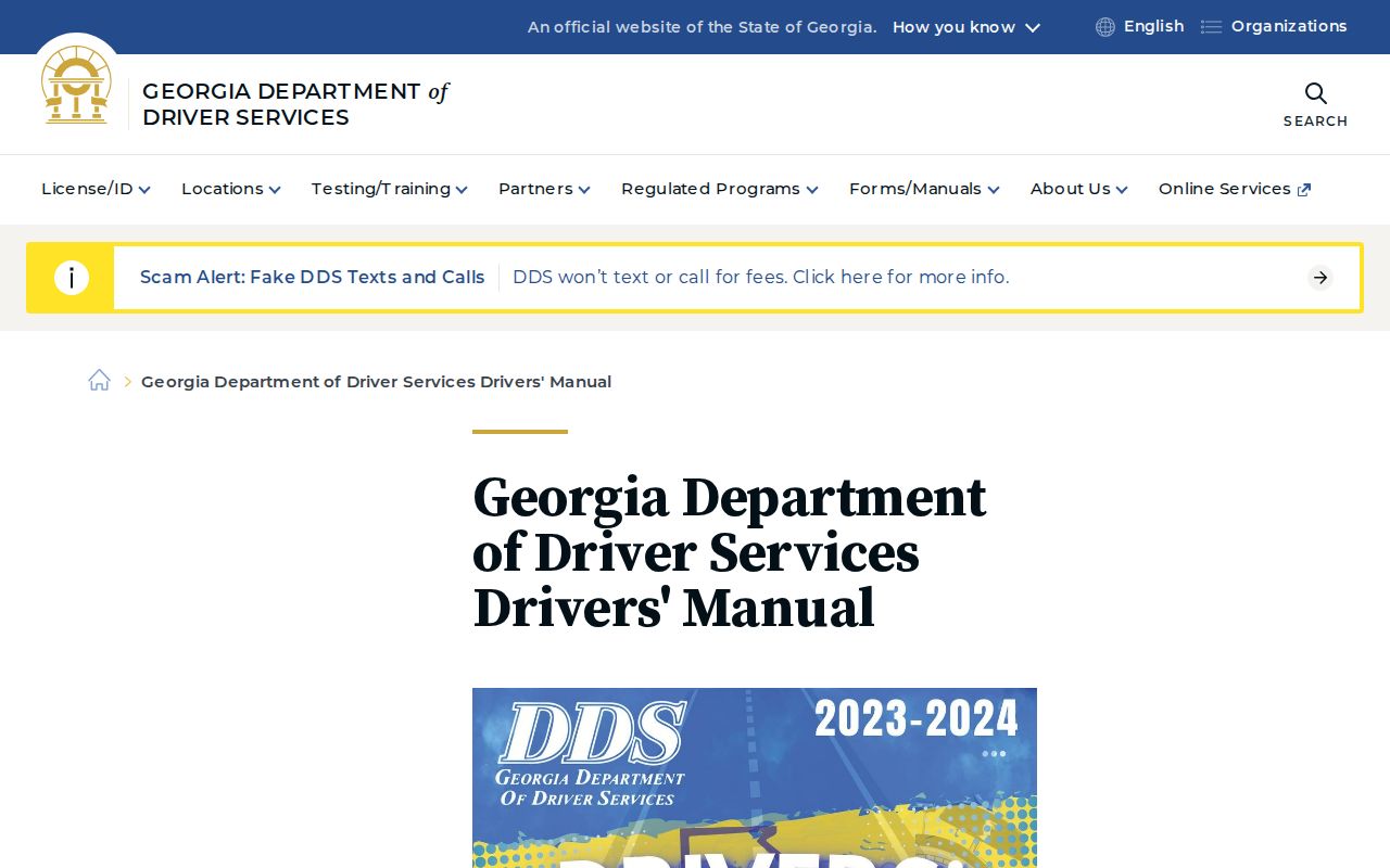 Macon County traffic court records and Georgia driver manual